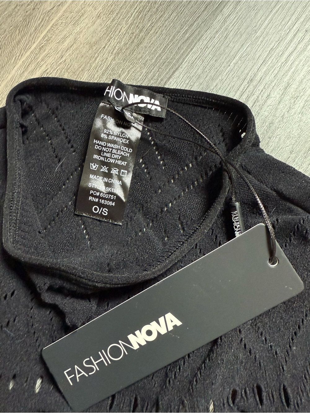 Fashion Nova Really Like Your Body Seamless Romper NEW Black - Picture 5 of 10